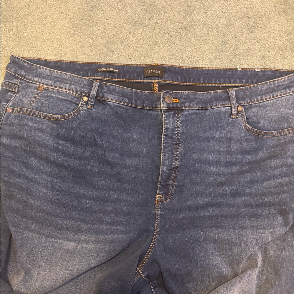 TALBOTS Women’s BARELY BOOT JEANS - EMMA
WASH 24W NWT - Picture 14 of 14
